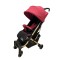 Carucior sport cu pliere compacta tip troller, cu suspensii, usor de manevrat si depozitat, 6-36 luni, 661-ROSU