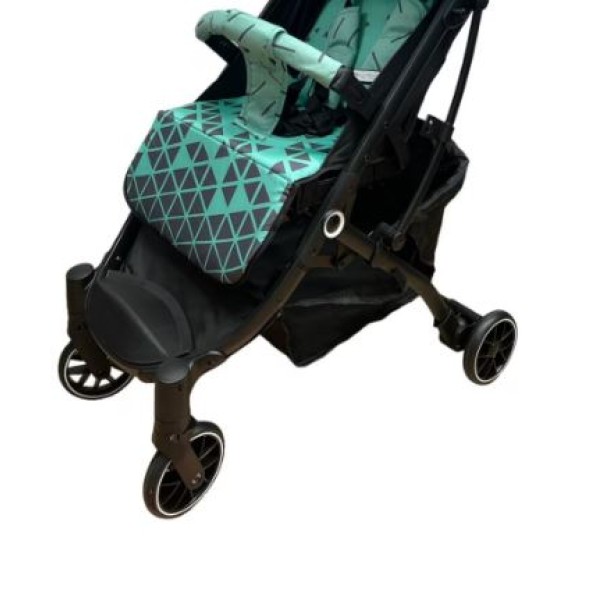 Carucior sport cu pliere compacta tip troller, cu suspensii, usor de manevrat si depozitat, 6-36 luni, 661-VERDE