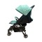 Carucior sport cu pliere compacta tip troller, cu suspensii, usor de manevrat si depozitat, 6-36 luni, 661-VERDE