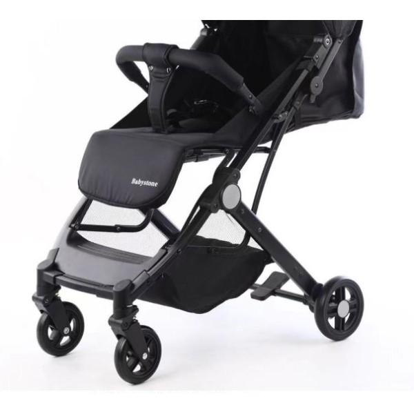 Carucior sport cu pliere compacta tip troller pentru copii, usor de manevrat si depozitat, 6-36 luni, C8-NEGRU