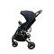 Carucior sport cu maner reversibil si husa, 6-36 luni, suspensii pe cadru, pliabil si troler, C1-NEGRU