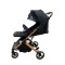 Carucior Sport Compact si Pliabil cu sistem Tip Troller, 6-36 luni, 7,5 kg, cu pliere compacta pentru avion, C9-Negru