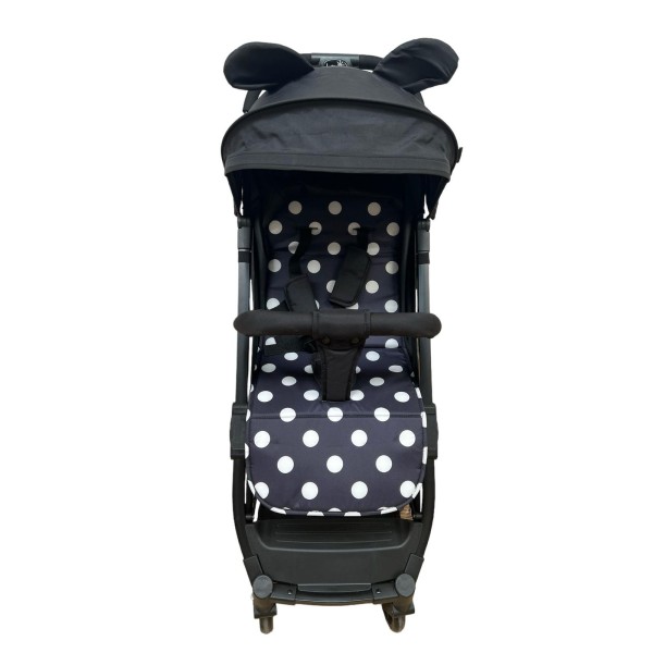 Carucior sport pentru copii, pliere compacta pentru avion cu sistem tip troller, 6-36 luni , C8-Mickey Mouse