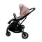 Carucior pliabil, 2 in 1, reversibil, geanta scutece, 6-36 luni, transformabil din landou in parte sport, Colectie Lux, C7-Roz