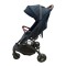 Carucior sport compact cu spatar reglabil, pliere tip troller si husa de picioare. 6-36 luni, S1-Negru
