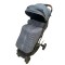 Carucior sport compact cu spatar reglabil, pliere tip troller si husa de picioare. 6-36 luni, S1-Gri