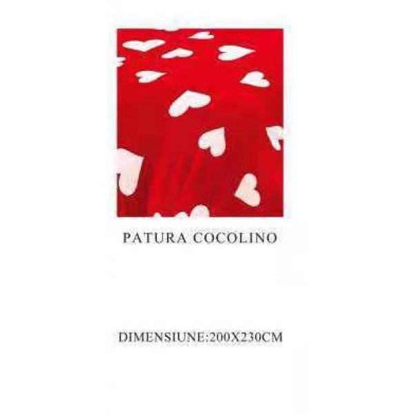 Patura Cocolino Pufoasa, 200 x 230 cm, Pentru pat de 2 Persoane PAT-05 Patura Cocolino Pufoasa, 200 x 230 cm, Pentru pat de 2 Persoane PAT-05