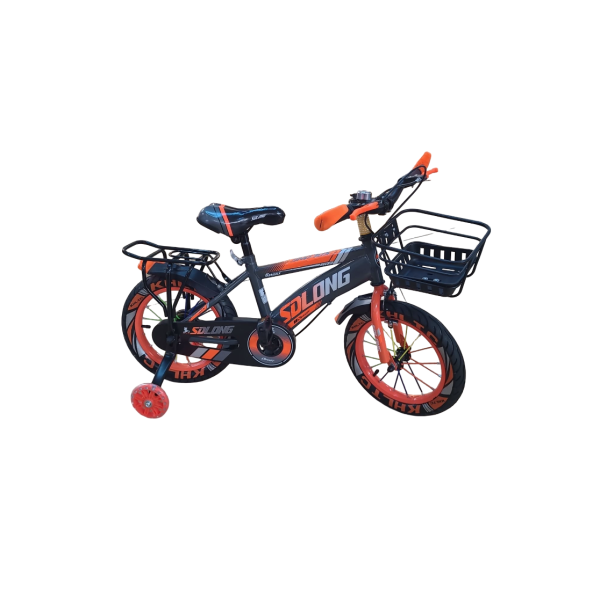 Bicicleta 16 inch cu Cos Varsta intre 4 -6 ani, Scaun, Roti ajutatoare, frana de mana fata-spate, NM-03 Bicicleta 16 inch cu Cos Varsta intre 4 -6 ani, Scaun, Roti ajutatoare, frana de mana fata-spate, NM-03