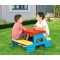 Masa de picnic pentru copii, 68,5x42,5x73,5 cm, Multicolor, 2+ ani, MCP-01