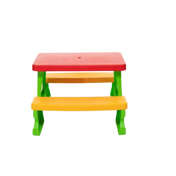 Masa de picnic pentru copii, 68,5x42,5x73,5 cm, Multicolor, 2+ ani, MCP-02