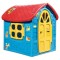 Casuta mare copii plastic Albastra cu acoperis rosu 120x111x113cm, LOJ-02 Casuta mare copii plastic Albastra cu acoperis rosu 120x111x113cm, LOJ-02