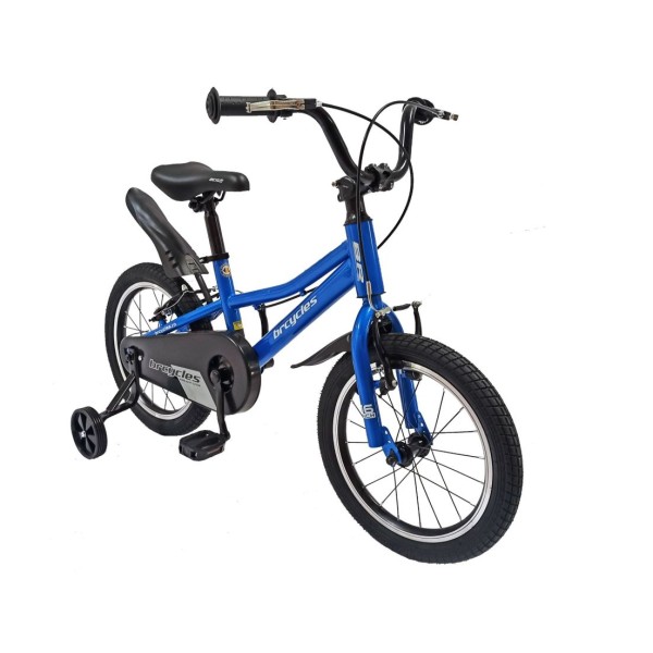 Bicicleta copii 16 Inch Kids Sports, Cadru din Otel, varsta 4-6 ani, Albastru, KDS-04 Bicicleta copii 16 Inch Kids Sports, Cadru din Otel, varsta 4-6 ani, Albastru, KDS-04
