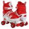 Role pentru Copii Icepatori Power R, 4 Roti Reglabile, Rosu cu Frana de Siguranta 27-30, ROL-02