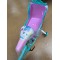 Bicicleta cu Cos Printesa ROZ intre 5 -9 ani, Scaun pentru papusi Roti ajutatoare, 20 inch, oglinda, aparatoare, frana de mana fata-spate
