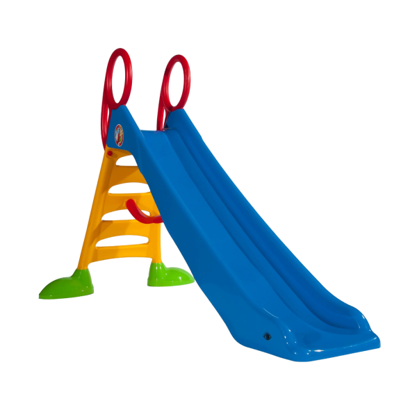 Tobogan mare pentru copii 200cm x220 cm x140 cm, Albastru Tobogan mare pentru copii 200cm x220 cm x140 cm, Albastru