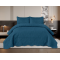 Set 3 Cuvertura dubla de lux din Catifea, Cuvertura de 220x240 cm, Cu 2 fete de perna 50 x70cm, CVN-16