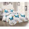 Set 3 Cuvertura dubla de lux din Bumbac Matlasata, Cuvertura de 220x240 cm, Cu 2 fete de perna 50 x70cm, CVN-33