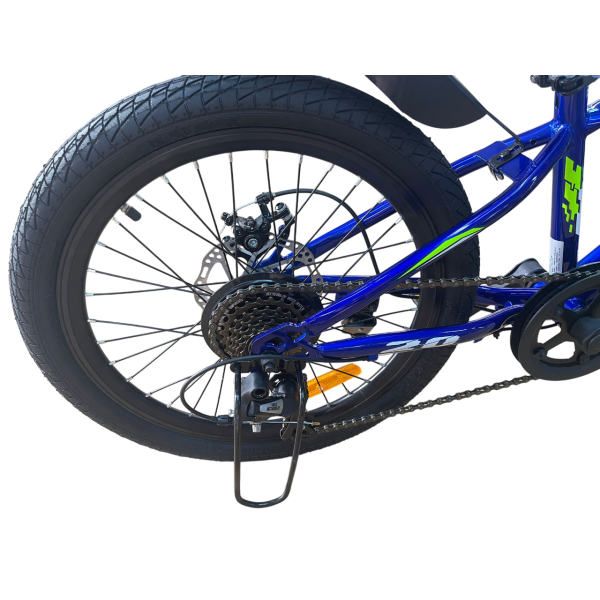 Bicicleta pentru copii Splendor 20 Inch, (NEGRU+VERDE), Material cadru: otel, Tip frana DISC, 6 viteze Bicicleta pentru copii Splendor 20 Inch, (NEGRU+VERDE), Material cadru: otel, Tip frana DISC, 6 viteze