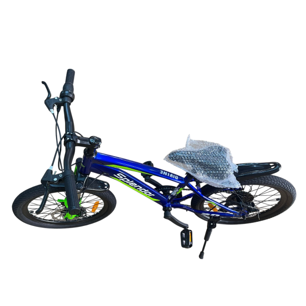 Bicicleta pentru copii Splendor 20 Inch, (NEGRU+VERDE), Material cadru: otel, Tip frana DISC, 6 viteze Bicicleta pentru copii Splendor 20 Inch, (NEGRU+VERDE), Material cadru: otel, Tip frana DISC, 6 viteze