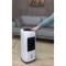 Ventilator cu racitor si purificator de aer mobil ZILAN, Racire/Umidificare/Purificare, Telecomanda, Temporizator 1-12 ore Rezervor apa 7 l, Portabil, Alb