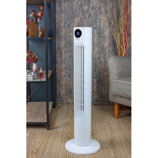 Ventilator turn Zilan, display LED, Timer, 3 trepte de viteza, 3 moduri presetate, 60W Ventilator turn Zilan, display LED, Timer, 3 trepte de viteza, 3 moduri presetate, 60W