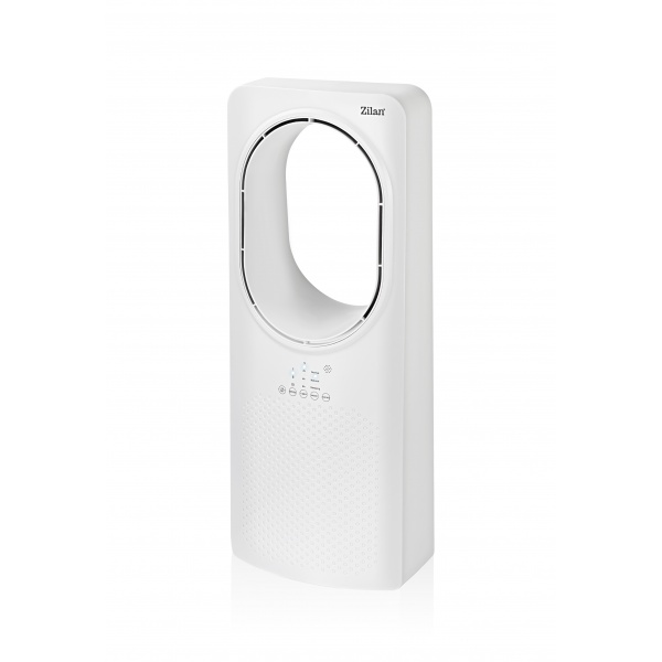 Ventilator fara palete Zilan, 50W, Timer, 3 trepte de viteza, 3 moduri presetate Ventilator fara palete Zilan, 50W, Timer, 3 trepte de viteza, 3 moduri presetate