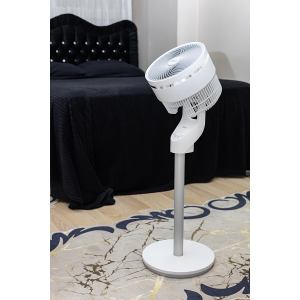 Circulator de aer Zilan, 3 trepte de viteza, 3 moduri presetate, motor AC, Oscilatie, Timer, 60W Circulator de aer Zilan, 3 trepte de viteza, 3 moduri presetate, motor AC, Oscilatie, Timer, 60W