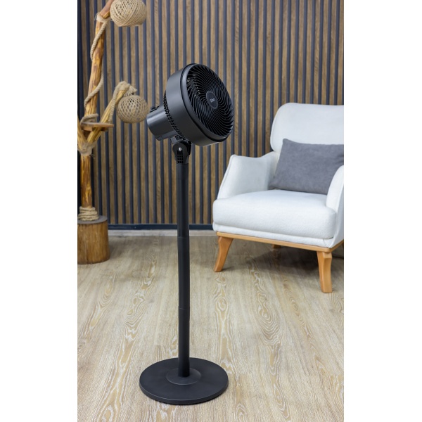Circulator aer cu picior Zilan, Putere 65W, 3 trepte de viteza, Diametru grilaj 27 cm, Inaltime reglabila Circulator aer cu picior Zilan, Putere 65W, 3 trepte de viteza, Diametru grilaj 27 cm, Inaltime reglabila