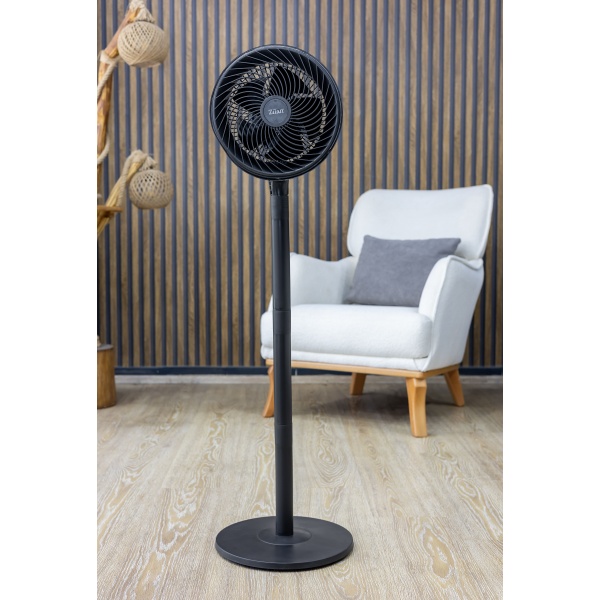 Circulator aer cu picior Zilan, Putere 65W, 3 trepte de viteza, Diametru grilaj 27 cm, Inaltime reglabila Circulator aer cu picior Zilan, Putere 65W, 3 trepte de viteza, Diametru grilaj 27 cm, Inaltime reglabila