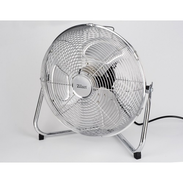 Ventilator inox cu suport Zilan, Putere 50 W, Diametru 36 cm, 3 trepte ventilare, Unghi de inclinare reglabil Ventilator inox cu suport Zilan, Putere 50 W, Diametru 36 cm, 3 trepte ventilare, Unghi de inclinare reglabil