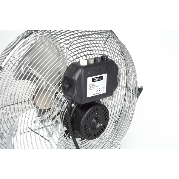 Ventilator inox cu suport Zilan, Putere 50 W, Diametru 36 cm, 3 trepte ventilare, Unghi de inclinare reglabil Ventilator inox cu suport Zilan, Putere 50 W, Diametru 36 cm, 3 trepte ventilare, Unghi de inclinare reglabil