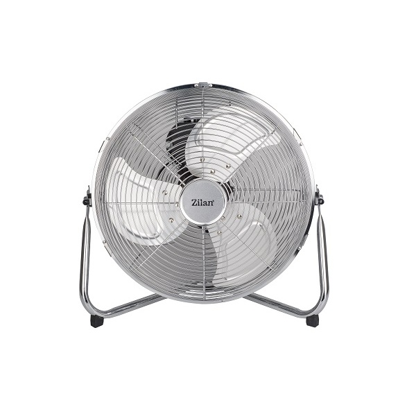 Ventilator inox cu suport Zilan, Putere 50 W, Diametru 36 cm, 3 trepte ventilare, Unghi de inclinare reglabil Ventilator inox cu suport Zilan, Putere 50 W, Diametru 36 cm, 3 trepte ventilare, Unghi de inclinare reglabil