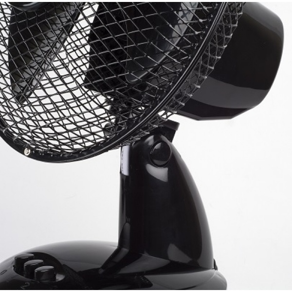 Ventilator de birou Floria, Diametru 26 cm, Putere 25 W, 2 trepte de viteza, Functie oscilare Ventilator de birou Floria, Diametru 26 cm, Putere 25 W, 2 trepte de viteza, Functie oscilare