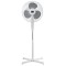 Ventilator cu picior Hausberg, 55W, 16 inch, 3 viteze, oscilatie, inaltime reglabila, alb