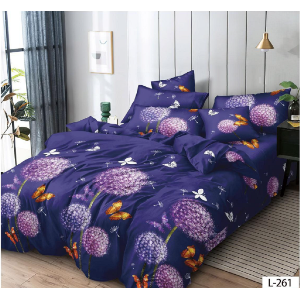 Lenjerie de pat dublu Bumbac Finet, pentru 2 persoane, 6 piese, Cearceaf de pat 230 x 250cm, JN-118 Lenjerie de pat dublu Bumbac Finet, pentru 2 persoane, 6 piese, Cearceaf de pat 230 x 250cm, JN-118