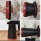 Scaun portabil rotund, retractabil, extensibil cu pliere telescopica Scaun portabil rotund, retractabil, extensibil cu pliere telescopica