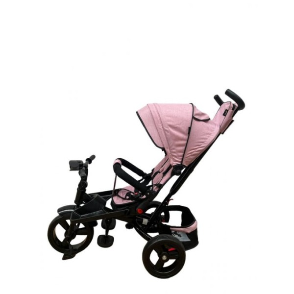 Tricicleta cu pozitie de somn, muzica si lumini, 8 luni - 4 ani, Roz Pudra - SL02 ROZ PUDRA