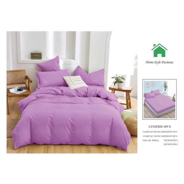 FINET 6 PIESE CU ELASTIC, CULOARE: MOV FINET 6 PIESE CU ELASTIC, CULOARE: MOV