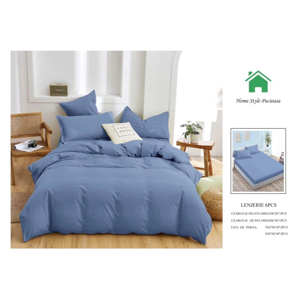 FINET 6 PIESE CU ELASTIC, CULOARE: ALBASTRU INCHIS FINET 6 PIESE CU ELASTIC, CULOARE: ALBASTRU INCHIS