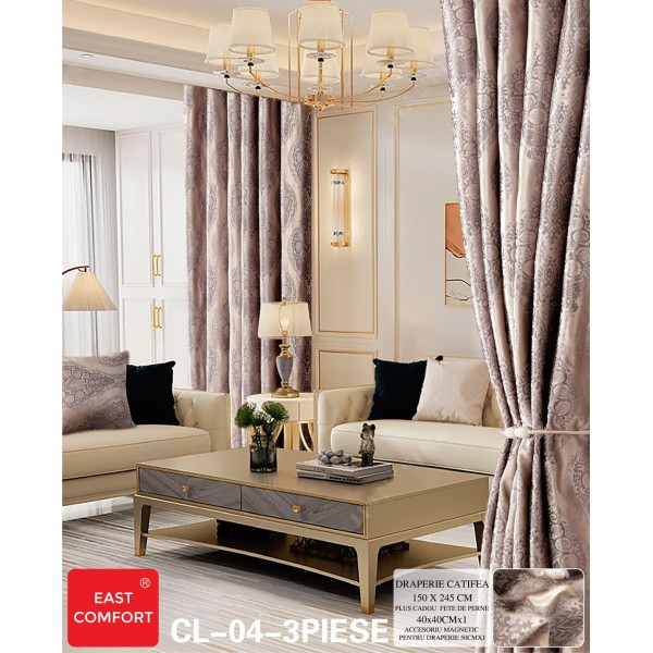 Set draperie Tricot , 150x245, PE14 Set draperie Tricot , 150x245, PE14