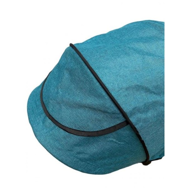Tricicleta cu pozitie de somn, muzica si lumini, 8 luni - 4 ani, Roz Pudra - SL02 TURQOISE