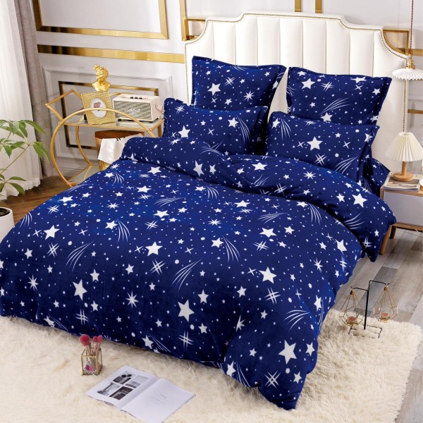 LENJERIE PUFOASA COCOLINO CU 6 PIESE PENTRU PAT DUBLU LC-J14