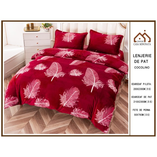 Lenjerie de pat cocolino 4 piese LCP11