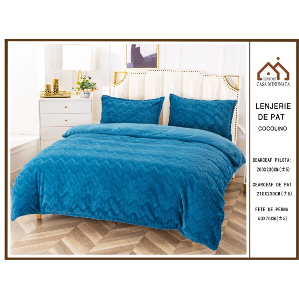 Lenjerie de pat cocolino 4 piese LCP14