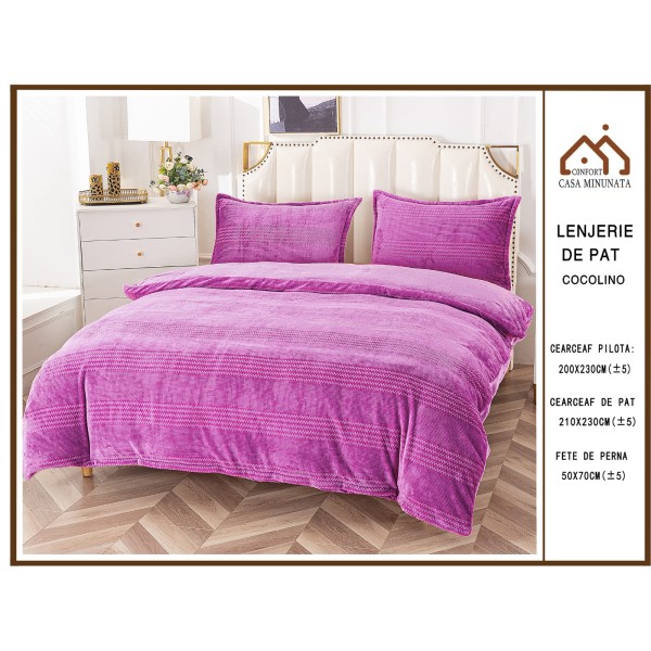 Lenjerie de pat cocolino 4 piese LCP20