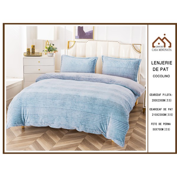 Lenjerie de pat cocolino 4 piese LCP23