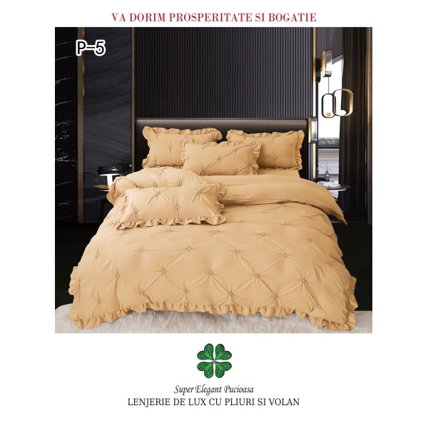 Lenjerie Pat Simpla, Bumbac Finet Premium, LF6PPPY4 Lenjerie Pat Simpla, Bumbac Finet Premium, LF6PPPY4
