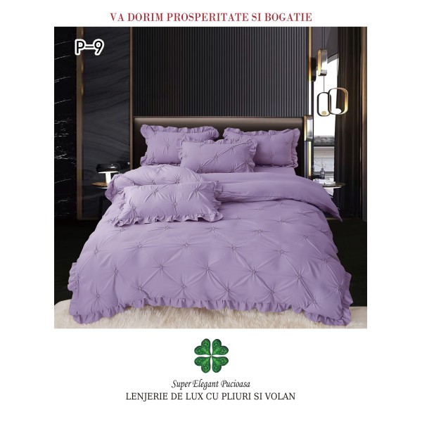Lenjerie Pat Simpla, Bumbac Finet Premium, LF6PPPY8 Lenjerie Pat Simpla, Bumbac Finet Premium, LF6PPPY8