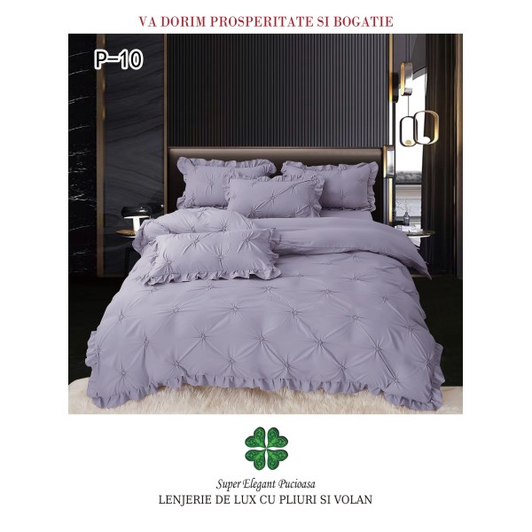 Lenjerie Pat Simpla, Bumbac Finet Premium, LF6PPPY9 Lenjerie Pat Simpla, Bumbac Finet Premium, LF6PPPY9