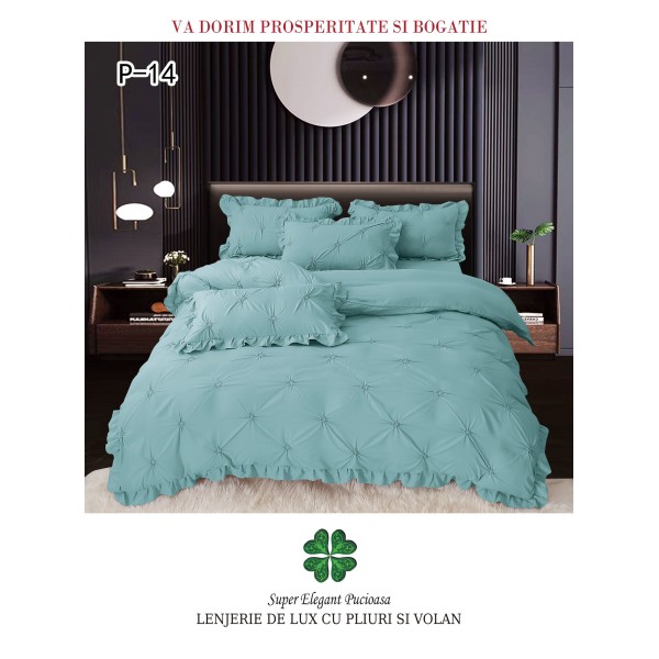 Lenjerie Pat Simpla, Bumbac Finet Premium, LF6PPPY12 Lenjerie Pat Simpla, Bumbac Finet Premium, LF6PPPY12
